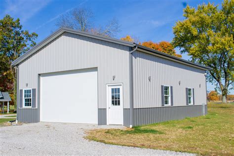 Our barns are available in both 14-gauge and 12-gauge framing and 29 or 26-gauge roof and side sheeting. . Pole barn garage dalton